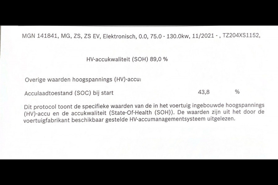 MG Mg zs ev EV 50 KWH COMFORT + STOELVERWARMING | CAMERA | ADAPTIVE CRUISE | APPLE CARPLAY