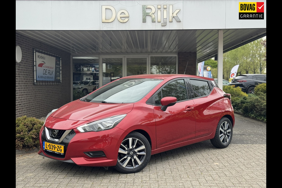 Nissan Micra 0.9 IG-T | Navi, Camera, Cruise, Airco, 16'' LMV, Bluetooth, Lichtsensor |