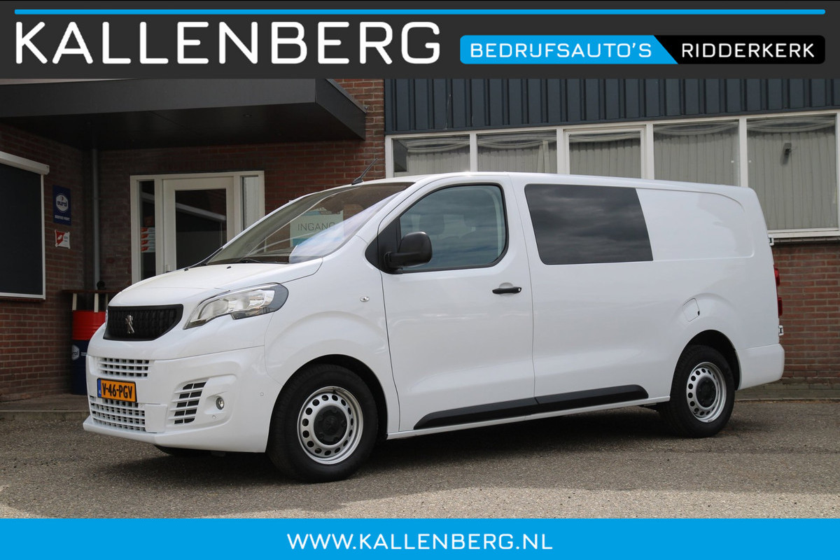 Peugeot Expert 2.0 BlueHDI 180PK automaat / DC 6 prs / Trekhaak / Camera / Dubbel Cabine
