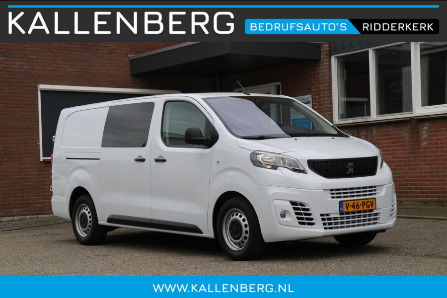 Peugeot Expert 2.0 BlueHDI 180PK automaat / DC 6 prs / Trekhaak / Camera / Dubbel Cabine