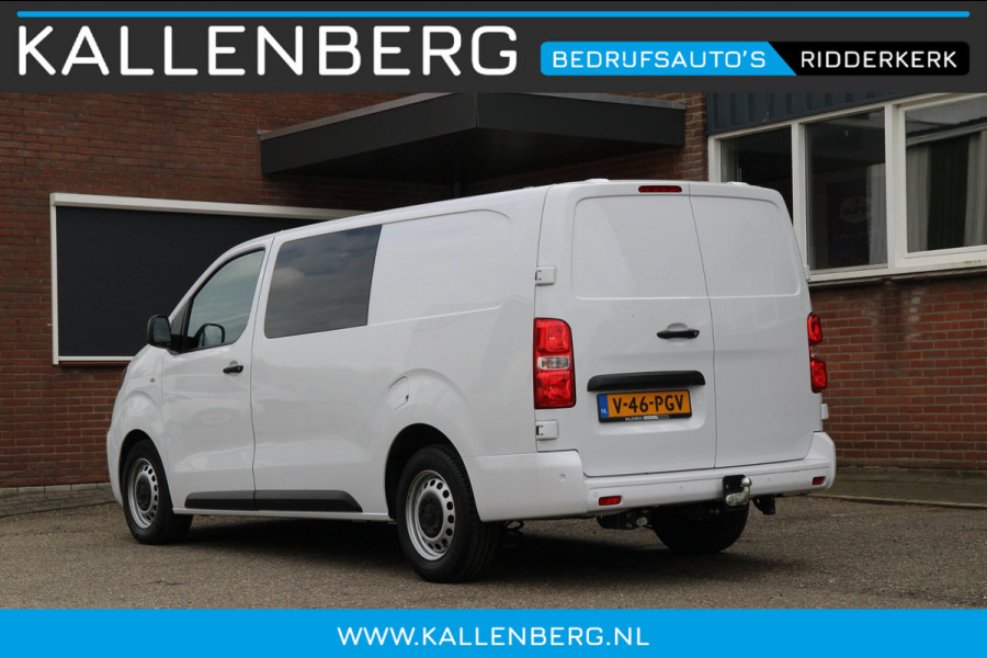 Peugeot Expert 2.0 BlueHDI 180PK automaat / DC 6 prs / Trekhaak / Camera / Dubbel Cabine
