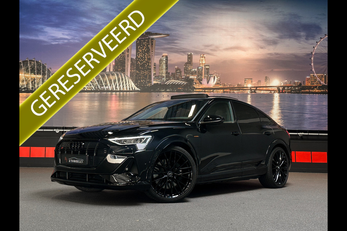 Audi e-tron Sportback S quattro 95 kWh 504PK SOH 95,2% |B&O|Sfeer|Panorama|RS-Stoelen|Full Option