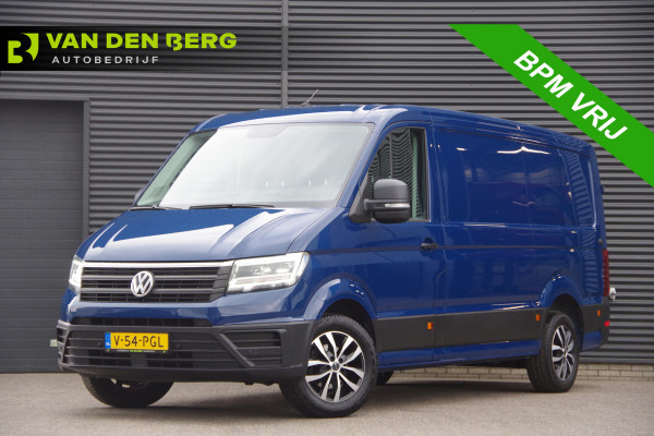 Volkswagen Crafter 35 2.0 TDI L3H2(L2H1) 177PK AUT. 3-ZITS, LED, CAMERA, STANDKACHEL, NAVI, CRUISE, AIRCO, MF STUURWIEL, PARKEERSENSOREN