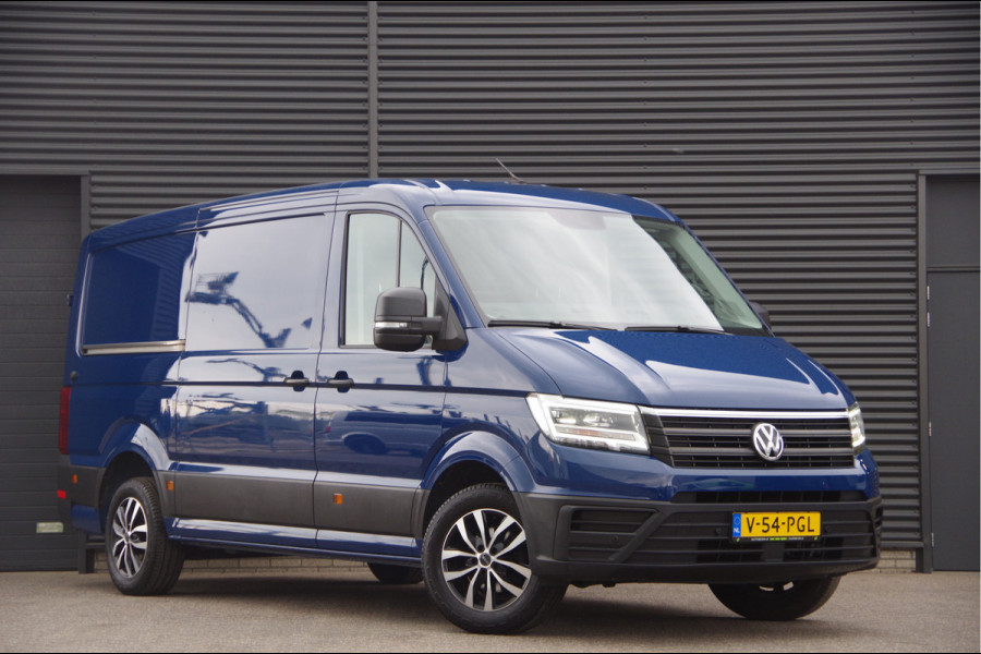 Volkswagen Crafter 35 2.0 TDI L3H2(L2H1) 177PK AUT. 3-ZITS, LED, CAMERA, STANDKACHEL, NAVI, CRUISE, AIRCO, MF STUURWIEL, PARKEERSENSOREN