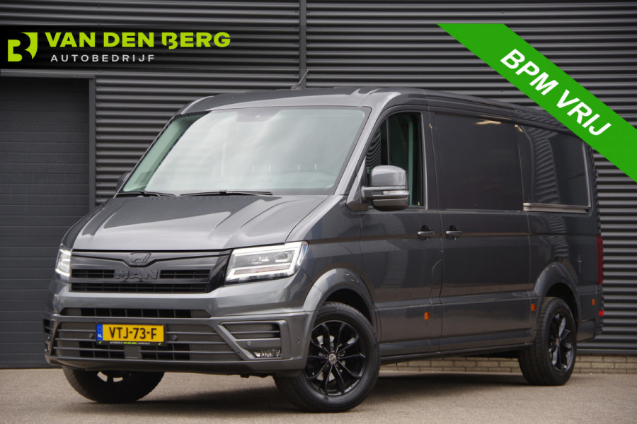 MAN TGE 3.180 35 2.0 177PK AUT. LED, 2X SCHUIDEUR, LEDER, TREKHAAK, CAMERA, CLIMA, STOELVERWARMING, STUURVERWARMING, VOORRUITVERWARMING,