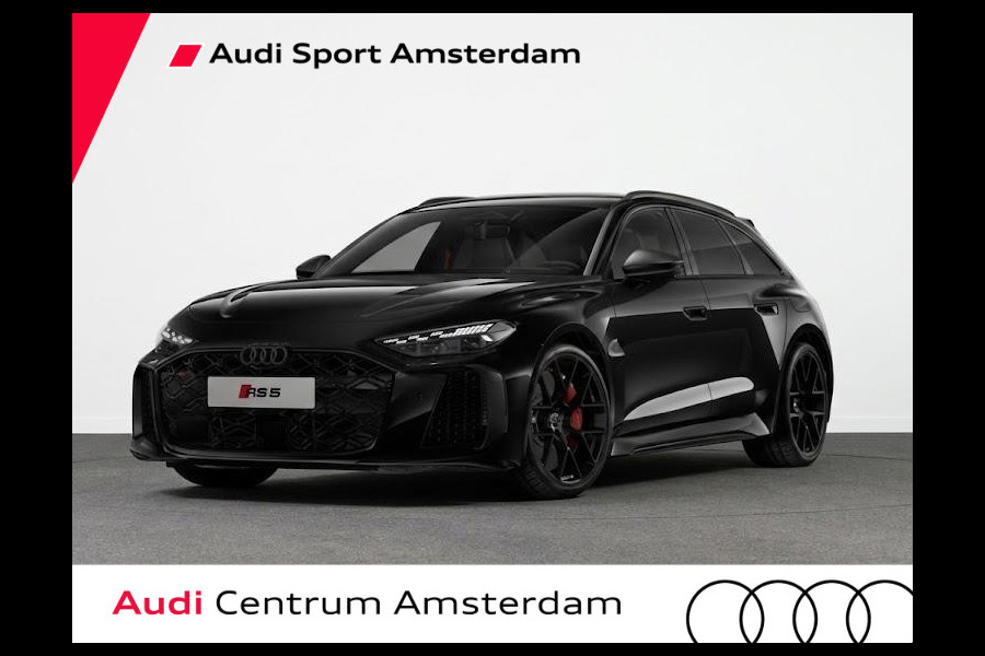 Audi RS5 Avant e-hybrid 470 kW / 639 pk | Audi Sportpakket | Optiekpakket carbon | RS keramische remmen rood | Panorama-glasdak |