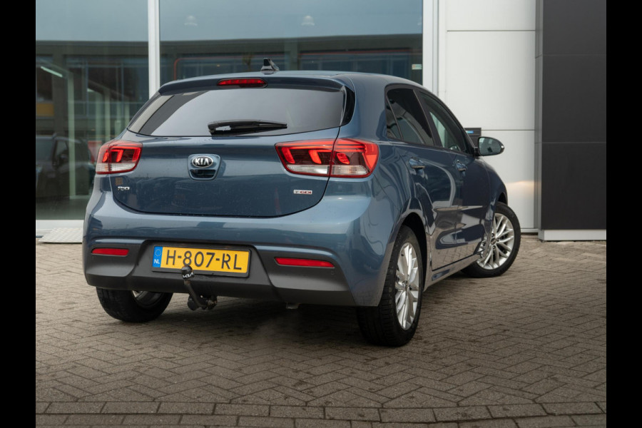 Kia Rio 1.0 TGDI DynamicPlusLine | Trekhaak | Navigatie | Climate control | Keyless | Getint glas | Armsteun | LED achterlichten | Lichtmetalen velgen