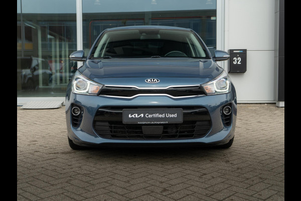 Kia Rio 1.0 TGDI DynamicPlusLine | Trekhaak | Navigatie | Climate control | Keyless | Getint glas | Armsteun | LED achterlichten | Lichtmetalen velgen