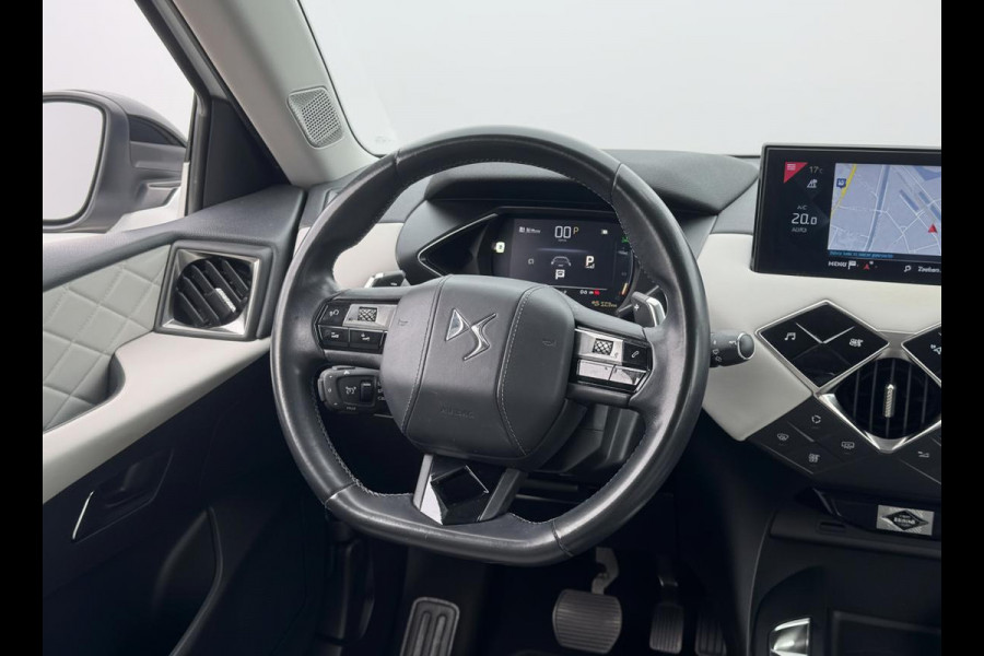 DS DS 3 Crossback 1.2 PT 130 EAT8 Grand Chic | Lederen interieur | Zeer compleet | Prijs is rijklaar