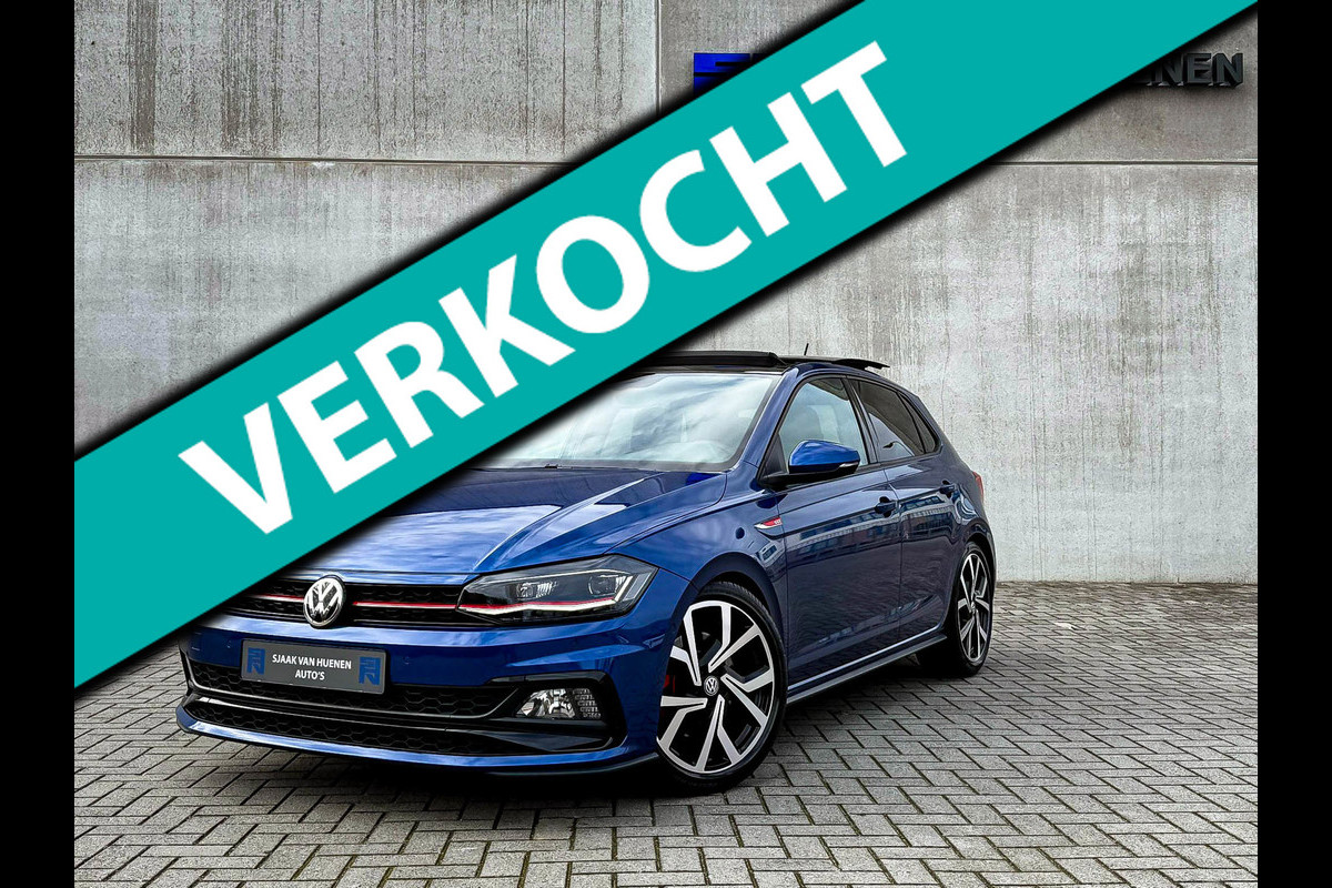 Volkswagen Polo 2.0TSI GTI DSG 200pk! 2é Eig|OEM DEALER|Panorama dak|LED|Virtual|NAVI|ACC|GTI Sport Stoelen|Keyless|Beats|18inch!