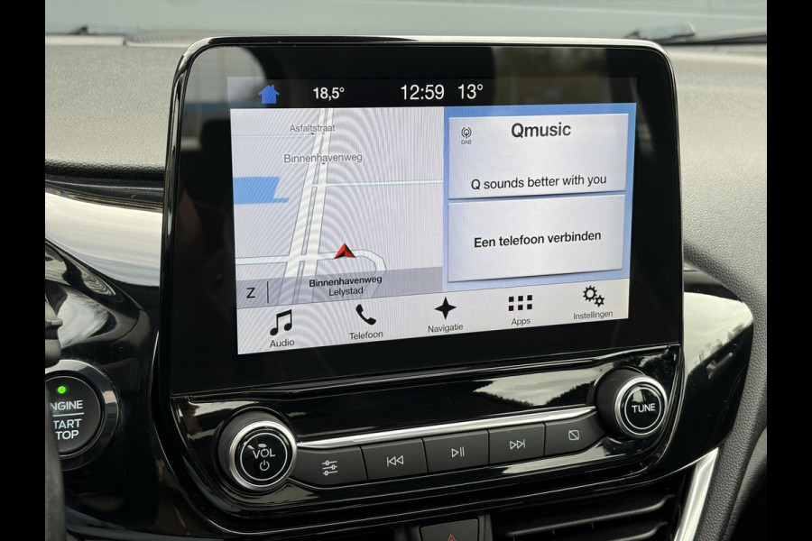 Ford Fiesta 1.0 EcoBoost Titanium 2e Eigenaar,Pano,Camera,Navi,PDC V+A,Carplay,Clima,Cruise,Dealer Onderhouden,6 Bak,N.A.P,102pk,Lm velgen,Apk tot 02-2027