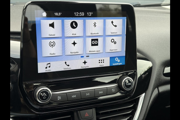 Ford Fiesta 1.0 EcoBoost Titanium 2e Eigenaar,Pano,Camera,Navi,PDC V+A,Carplay,Clima,Cruise,Dealer Onderhouden,6 Bak,N.A.P,102pk,Lm velgen,Apk tot 02-2027