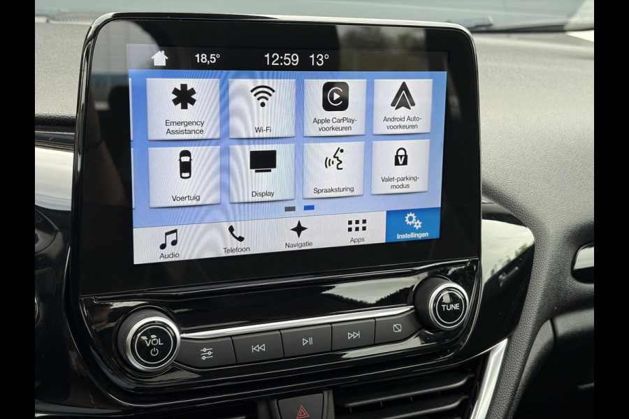 Ford Fiesta 1.0 EcoBoost Titanium 2e Eigenaar,Pano,Camera,Navi,PDC V+A,Carplay,Clima,Cruise,Dealer Onderhouden,6 Bak,N.A.P,102pk,Lm velgen,Apk tot 02-2027