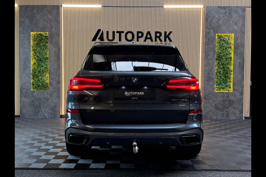 BMW X5 XDrive45e High Executive M-SPORT|PANO|HuD|H&K|360CAM|KEYLESS|TREKHAAK|AUTOPILOT|DEALER ONDERHOUDEN|SFEERVERLICHTING|VOL!