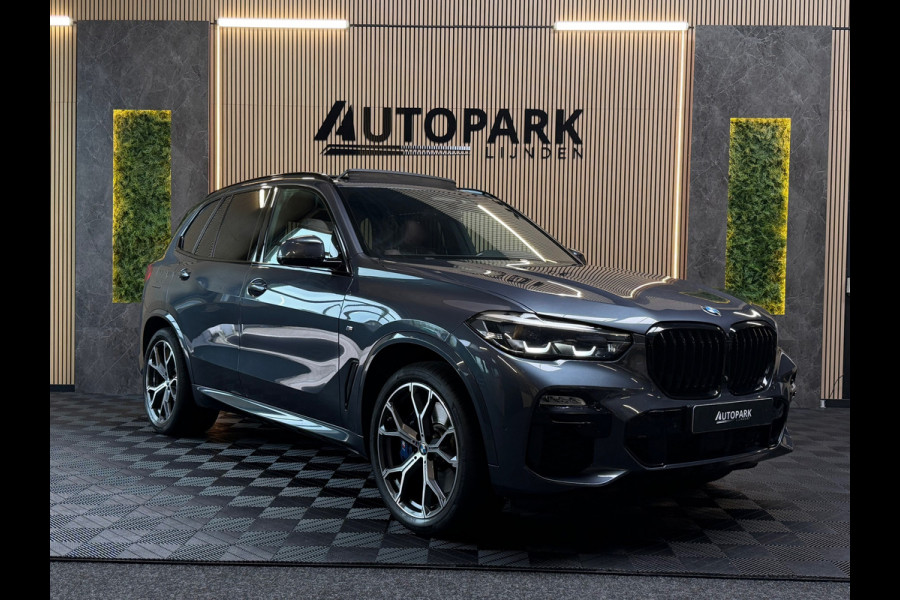 BMW X5 XDrive45e High Executive M-SPORT|PANO|HuD|H&K|360CAM|KEYLESS|TREKHAAK|AUTOPILOT|DEALER ONDERHOUDEN|SFEERVERLICHTING|VOL!