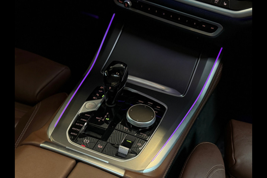 BMW X5 XDrive45e High Executive M-SPORT|PANO|HuD|H&K|360CAM|KEYLESS|TREKHAAK|AUTOPILOT|DEALER ONDERHOUDEN|SFEERVERLICHTING|VOL!
