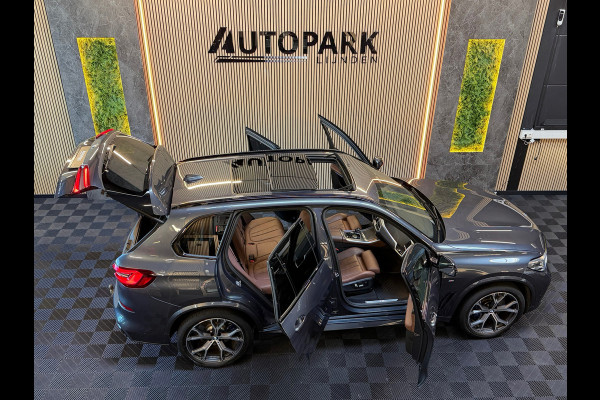 BMW X5 XDrive45e High Executive M-SPORT|PANO|HuD|H&K|360CAM|KEYLESS|TREKHAAK|AUTOPILOT|DEALER ONDERHOUDEN|SFEERVERLICHTING|VOL!