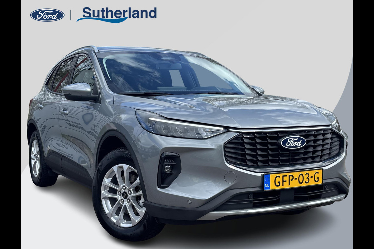 Ford Kuga 2.5 PHEV Titanium | 242pk | Wegklapbare Trekhaak | 2100kg Trekgewicht | Navigatie | Apple Carplay & Android Auto