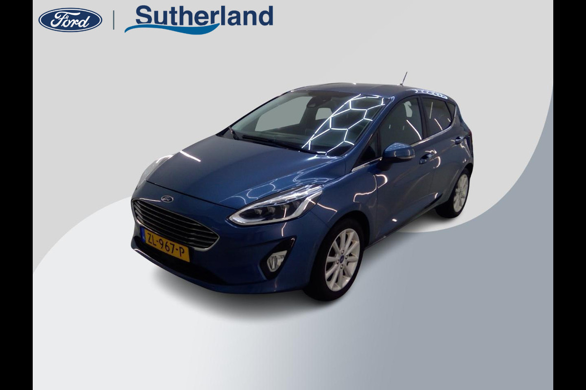Ford Fiesta 1.0 EcoBoost Titanium | 101.000 KM | Winterpack | Navigatie | Licht metalen velgen