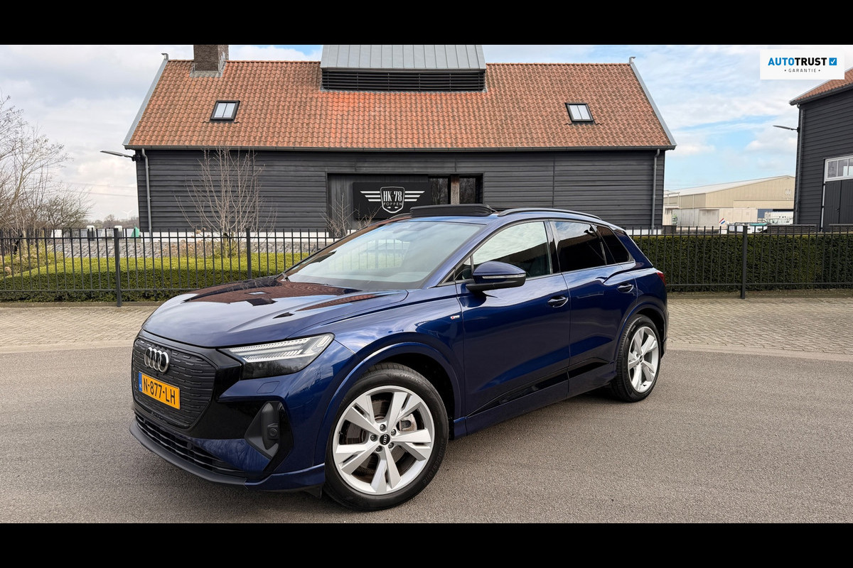 Audi Q4 e-tron 40 Edition S-Competition 77 kWh SOH 90% 2X S-LINE PANORAMADAK l MATRIX l CAMERA l ADAPT.CRUISE