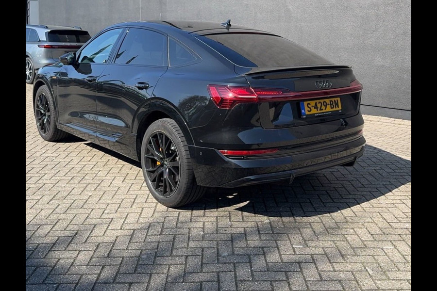 Audi e-tron Sportback 55 quattro S edition 95 kWh Panoramadak | B&O | HUD | LMV 21'' Wordt verwacht
