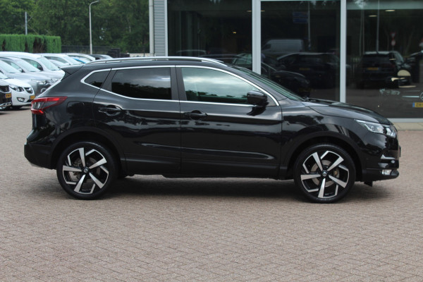 Nissan QASHQAI 1.2 Tekna / Trekhaak / Panoramadak / 360Camera / Navigatie / Keyless / Dodehoek / Cruise Control / DAB / 19''