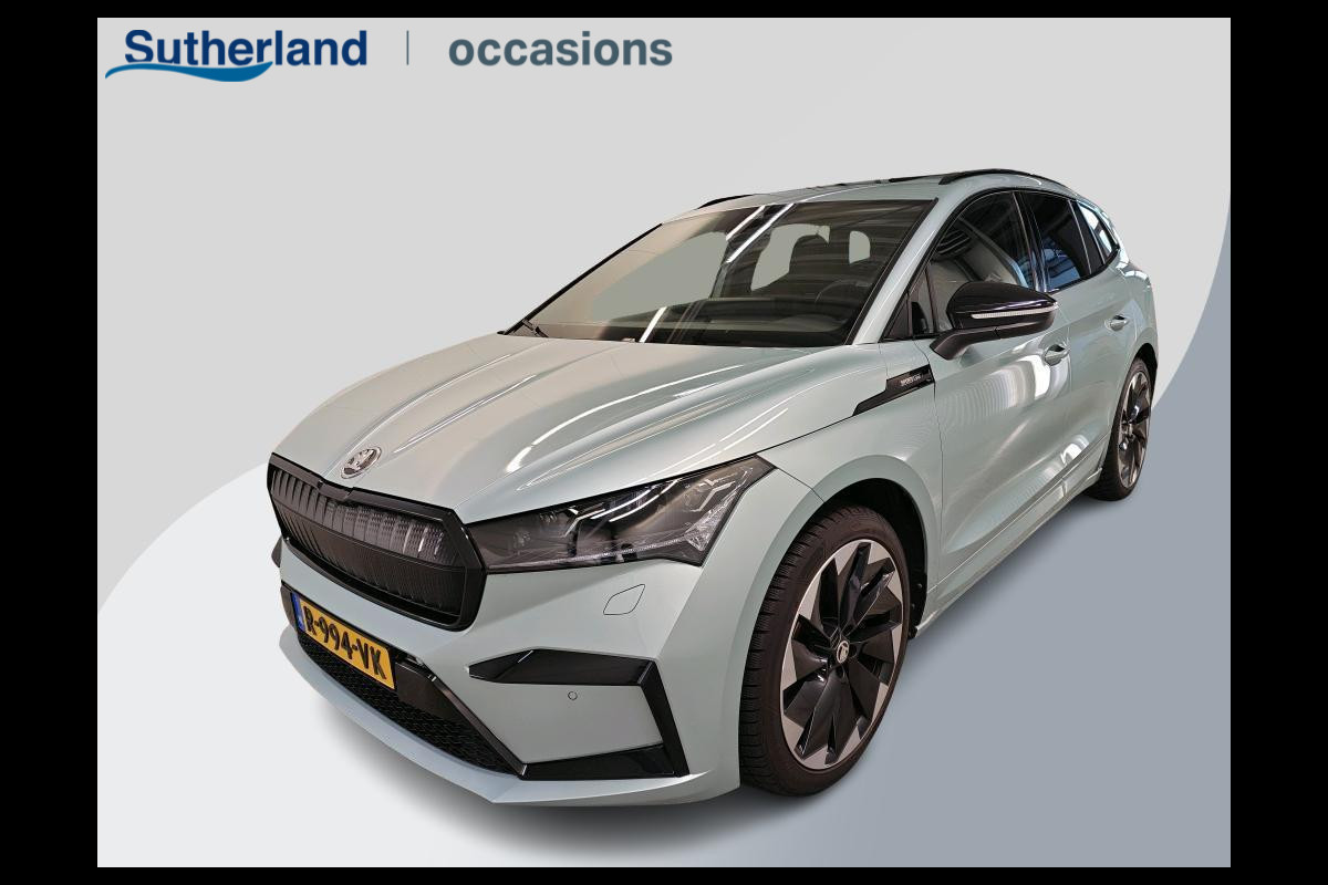 Škoda ENYAQ iV 80 Sportline | 92.800 KM | Virtual Cockpit | Trekhaak | Panorama-Dak | WORDT VERWACHT!