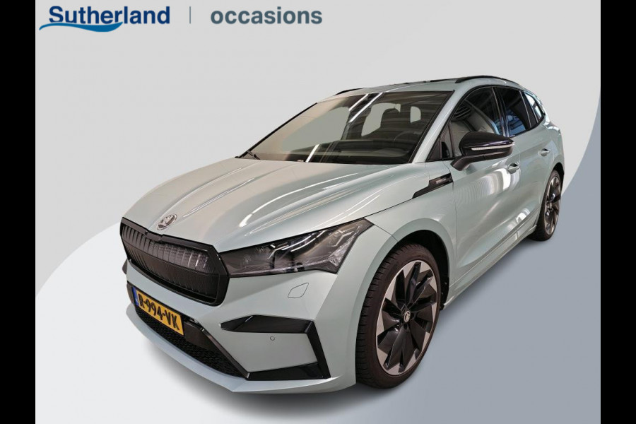 Škoda ENYAQ iV 80 Sportline | 92.800 KM | Virtual Cockpit | Trekhaak | Panorama-Dak | WORDT VERWACHT!