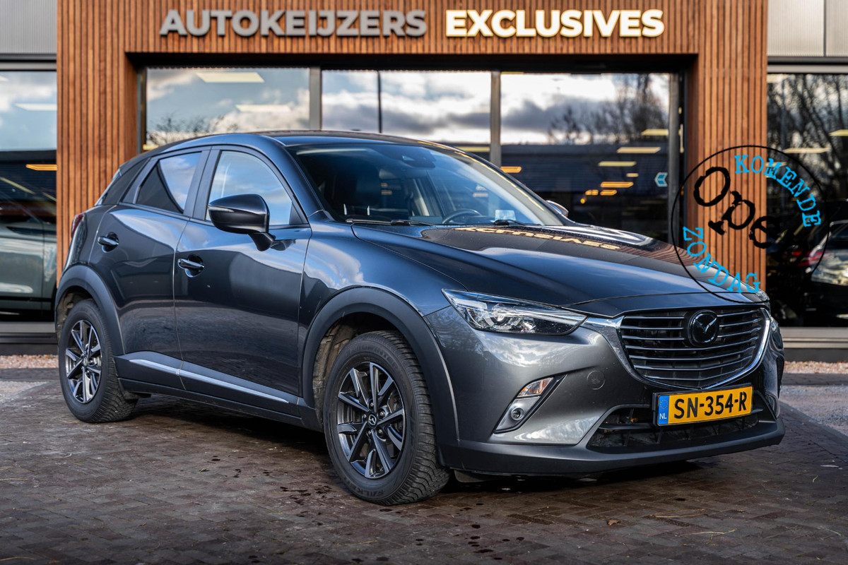 Mazda CX-3 2.0 SkyActiv-G 120 GT-M Leer stoelverwarming Navi automaat