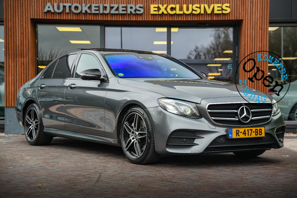 Mercedes-Benz E-Klasse 220 d Business Solution AMG Panoramadak WideScreen Ambient Luxe Leder
