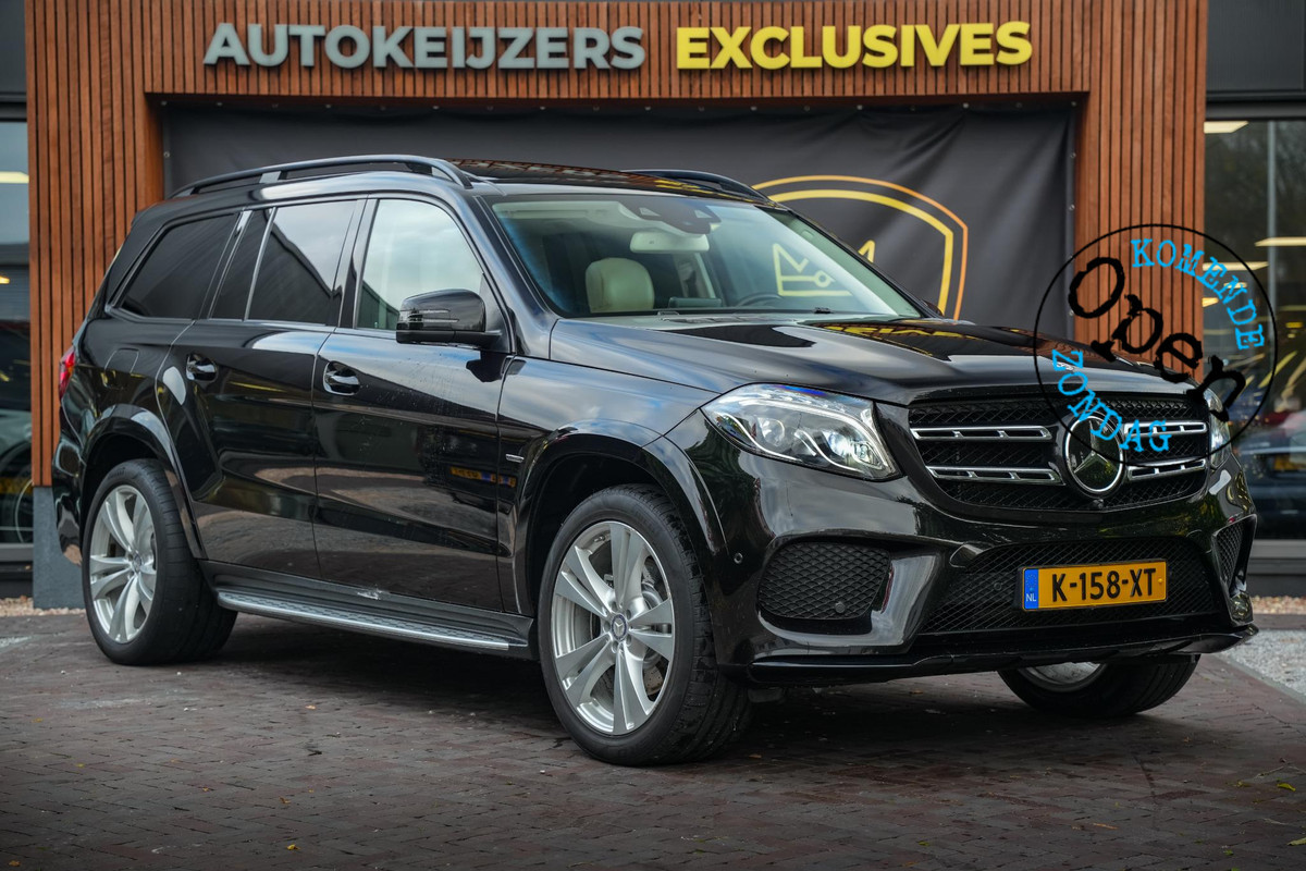 Mercedes-Benz GLS 400 4MATIC Panoramadak Adapt. Cruise Designo 360Cam Trekhaak 7 Persoons