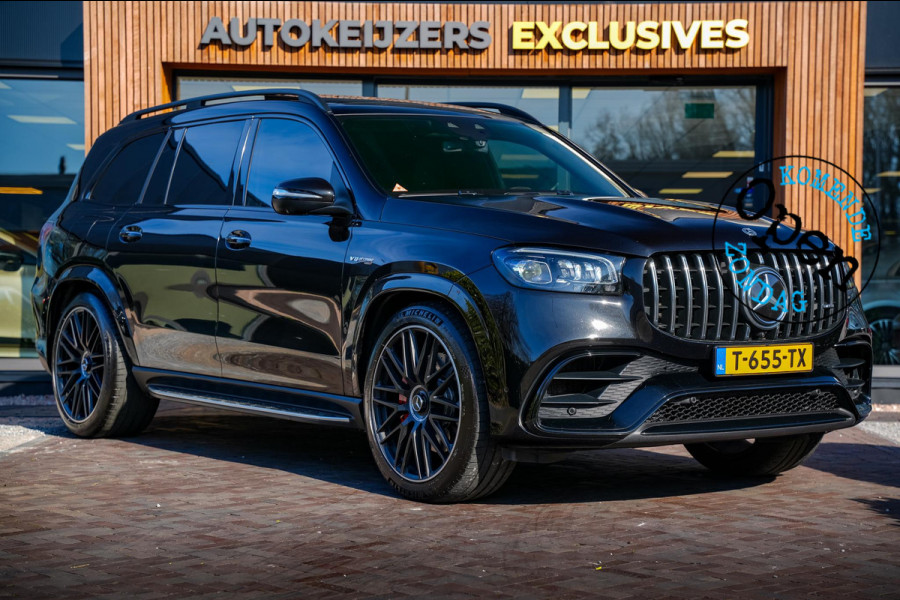 Mercedes-Benz GLS AMG 63 4MATIC+ Premium Plus V8 612PK 7 persoons 3D Burmester Pano Massage
