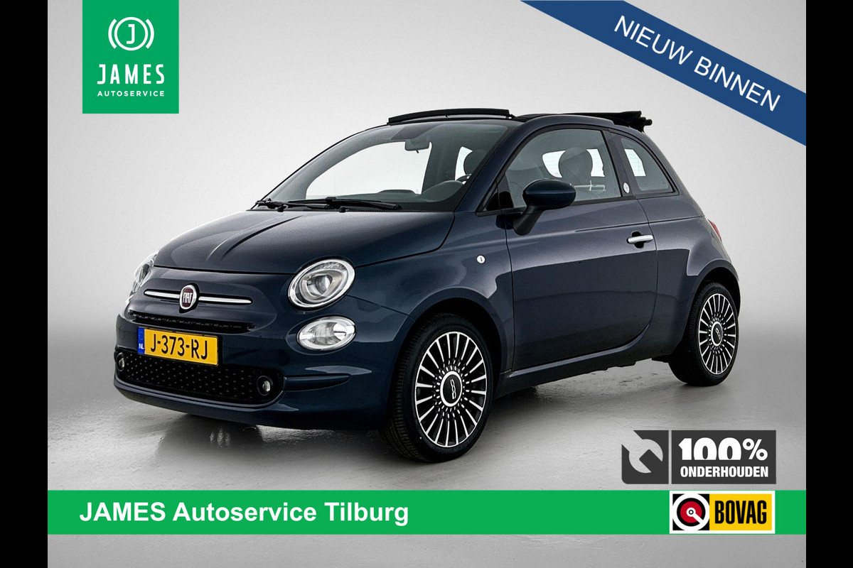Fiat 500C 1.0 Hybrid Launch Edition NAVI & CARPLAY | STOF-LEDER | LED