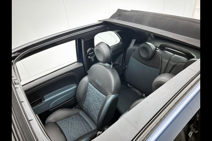 Fiat 500C 1.0 Hybrid Launch Edition NAVI & CARPLAY | STOF-LEDER | LED