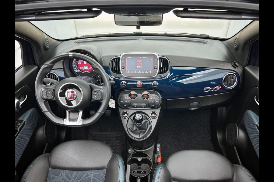 Fiat 500C 1.0 Hybrid Launch Edition NAVI & CARPLAY | STOF-LEDER | LED