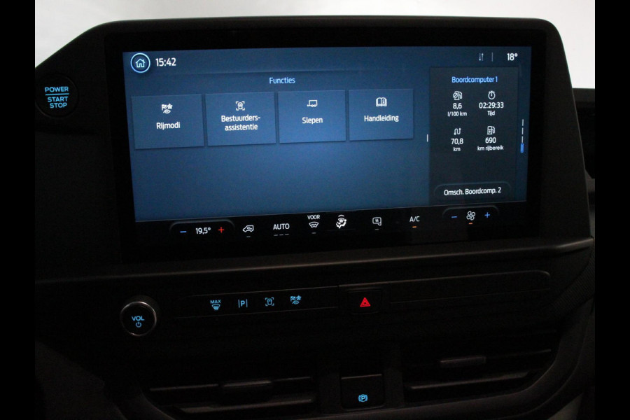 Ford Transit Custom 300 2.0 TDCI L2H1 Trend Nieuw Model Navi Cruise Camera Parkeersensoren Trekhaak