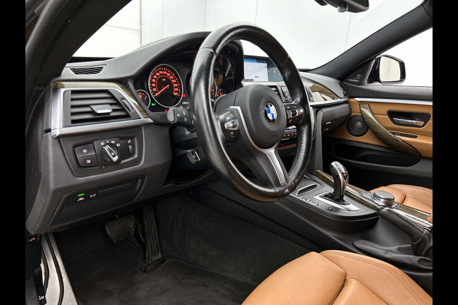 BMW 4 Serie Gran Coupé 430i High Executive M-sport(NL-auto, Dealer OnderH, Navi, StoelV, Camera, Harman/ Kardon, Lane assist, Etc)