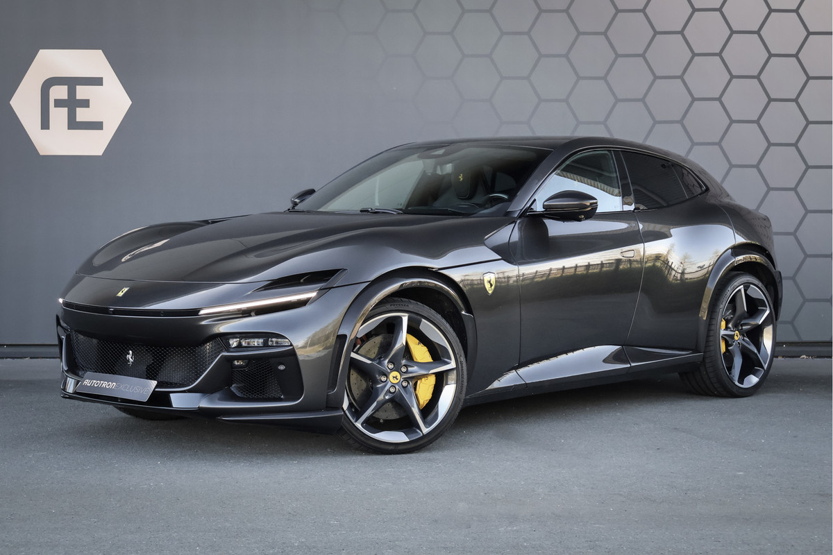 Ferrari Purosangue 6.5 V12 | NEW | INCL. VAT/BPM | NO REGISTRATION | 135K OPTIONS | CARBON WHEELHOUSE, R+F DIFFUSERS, UNDERDOOR, MIRRORS, DOORPANEL MASSAGE REAR SEATS | FULL LEATHER PACK | DIGITAL REAR VIEW CAMERA | PRIVACY GLASS | REAR SEATS COOLED/HEATED | BURMESTER HIGH END AUDIO | ACTIVE MATRIX LED HEADLIGHTS | VAT REF. |