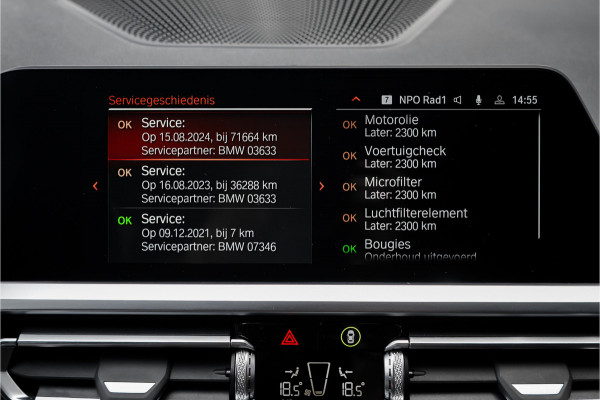 BMW 3 Serie Touring 330e xDrive M-Sport Laser Stuur & Stoelverw Keyless 19"