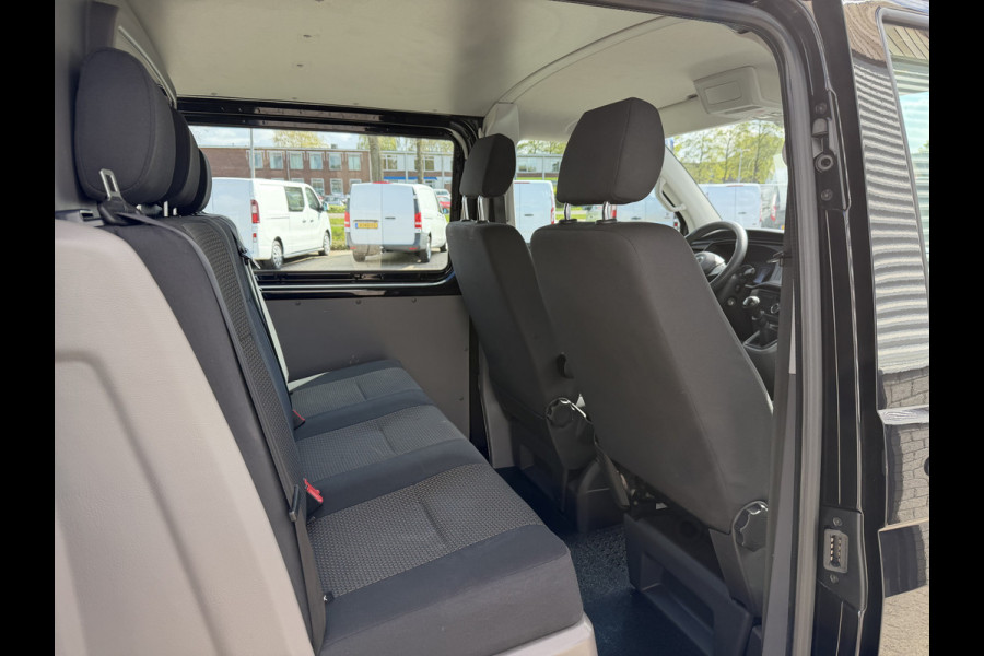 Volkswagen Transporter 2.0 TDI 150pk L2H1 30 DC 5 persoons Comfortline / vaste prijs rijklaar € 27.950 ex btw / / lease vanaf € / zwart metallic / nieuwe 20 inch velgen + banden / euro 6