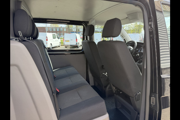 Volkswagen Transporter 2.0 TDI 150pk L2H1 30 DC 5 persoons Comfortline / vaste prijs rijklaar € 27.950 ex btw / / lease vanaf € / zwart metallic / nieuwe 20 inch velgen + banden / euro 6