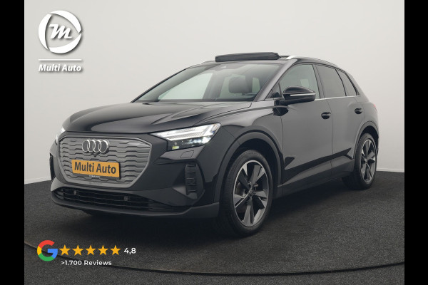 Audi Q4 e-tron 35 Advanced edition 55 kWh 170pk Dealer O.H. | Panodak | Head Up | Matrix LED | Sonos Audio | Voorstoelen Verwarmd | Apple Carplay | Navigatie | Virtual Cockpit Plus | DAB | 20"L.M | Cruise Control |