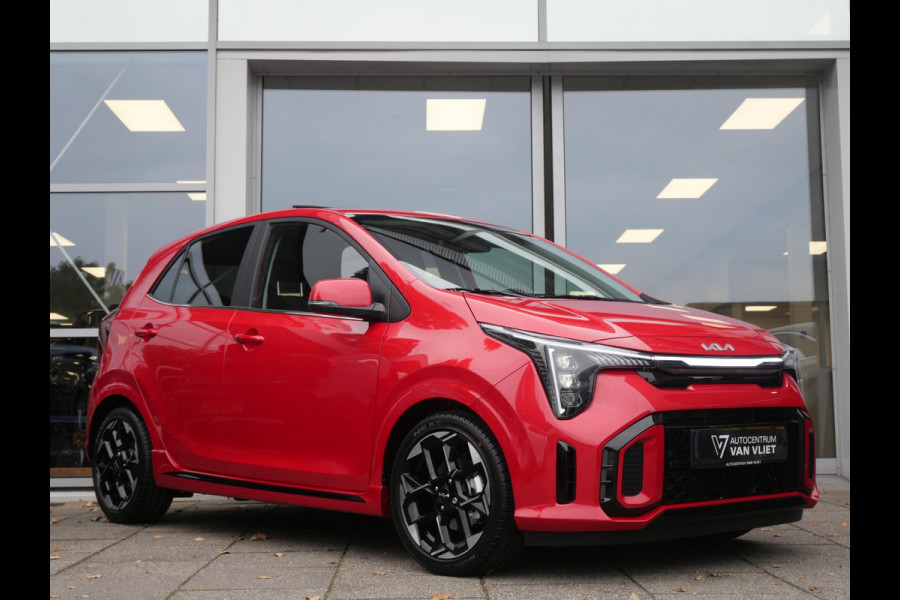 Kia Picanto 1.0 GDi GT-Line | Schuif/kanteldak | Stoel & Stuur verwarming | Camera | Carplay | Direct leverbaar |