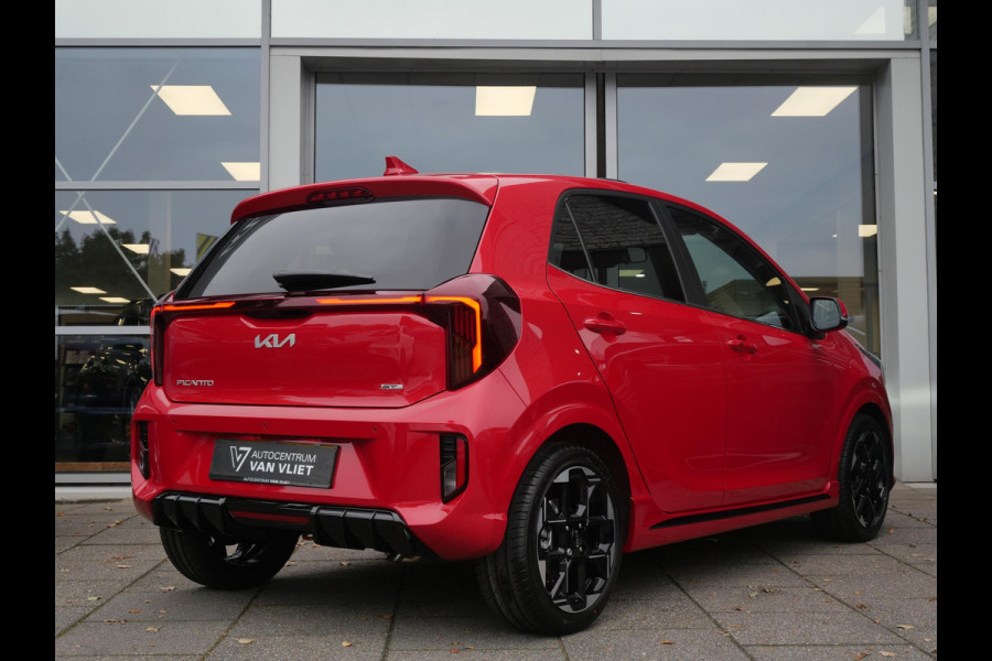 Kia Picanto 1.0 GDi GT-Line | Schuif/kanteldak | Stoel & Stuur verwarming | Camera | Carplay | Direct leverbaar |