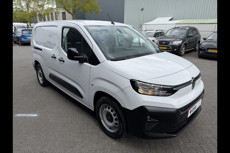 Citroën E-Berlingo 136 L2 50 kWh (Camera - Parkeersensoren V+A - Laadruimte betimmering - Navigatie - Apple Carplay - Digitale binnenspiegel - 3-zi