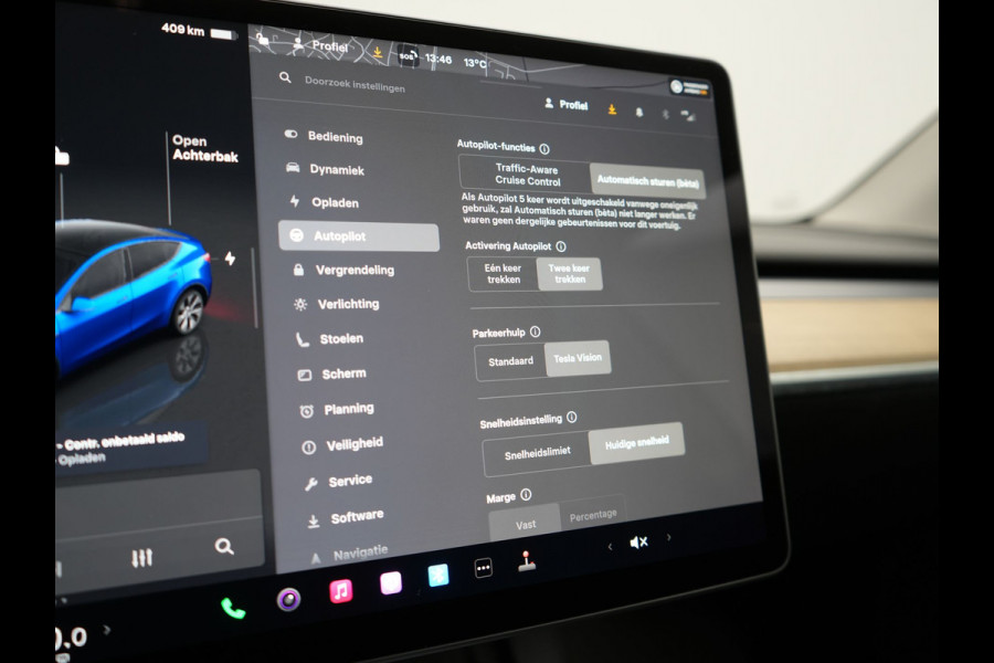 Tesla Model Y Long Range AWD 75 kWh 441pk | Full Self-Driving Capability | Panodak | Adaptive Cruise | Lederen Sportstoelen Memory & Verwarmd | Camera | Navigatie | ANDERE WIELDOPPEN!