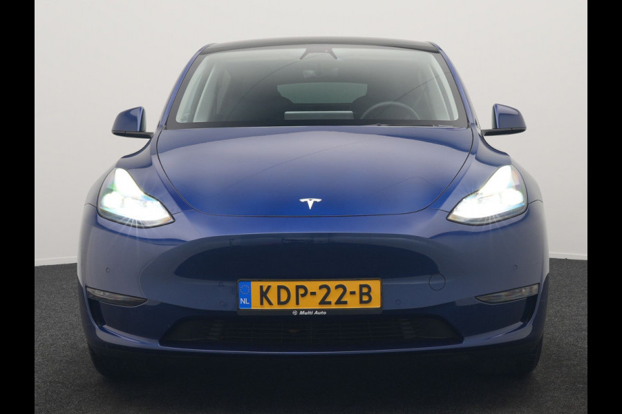 Tesla Model Y Long Range AWD 75 kWh 441pk | Full Self-Driving Capability | Panodak | Adaptive Cruise | Lederen Sportstoelen Memory & Verwarmd | Camera | Navigatie | ANDERE WIELDOPPEN!