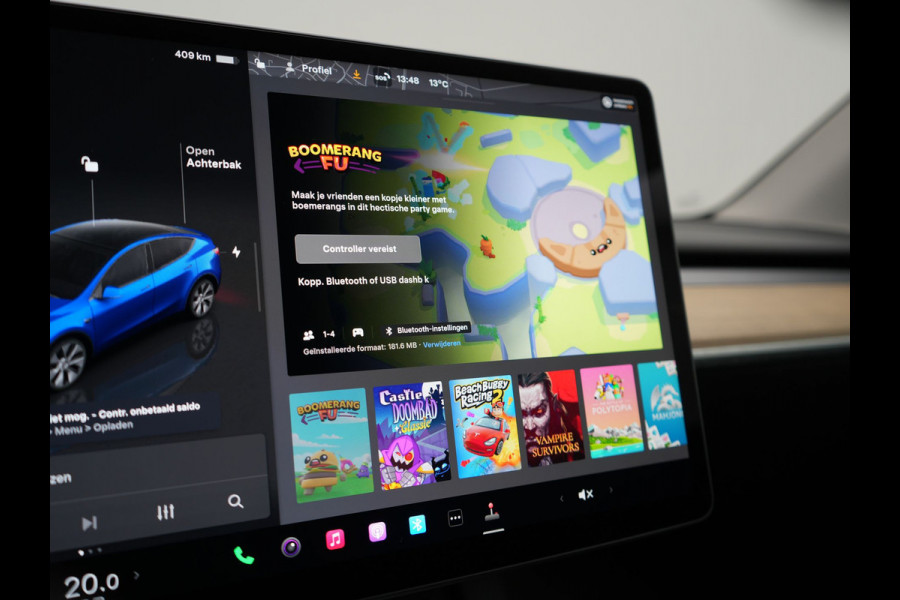 Tesla Model Y Long Range AWD 75 kWh 441pk | Full Self-Driving Capability | Panodak | Adaptive Cruise | Lederen Sportstoelen Memory & Verwarmd | Camera | Navigatie | ANDERE WIELDOPPEN!