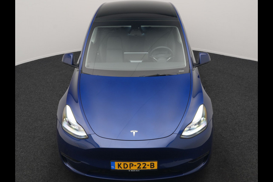 Tesla Model Y Long Range AWD 75 kWh 441pk | Full Self-Driving Capability | Panodak | Adaptive Cruise | Lederen Sportstoelen Memory & Verwarmd | Camera | Navigatie | ANDERE WIELDOPPEN!