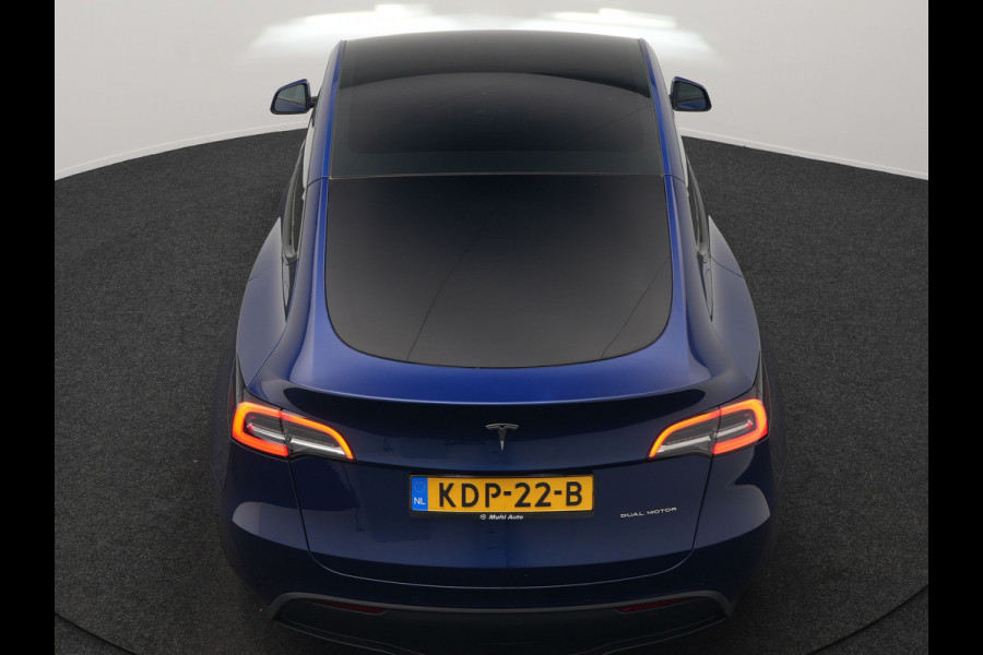 Tesla Model Y Long Range AWD 75 kWh 441pk | Full Self-Driving Capability | Panodak | Adaptive Cruise | Lederen Sportstoelen Memory & Verwarmd | Camera | Navigatie | ANDERE WIELDOPPEN!